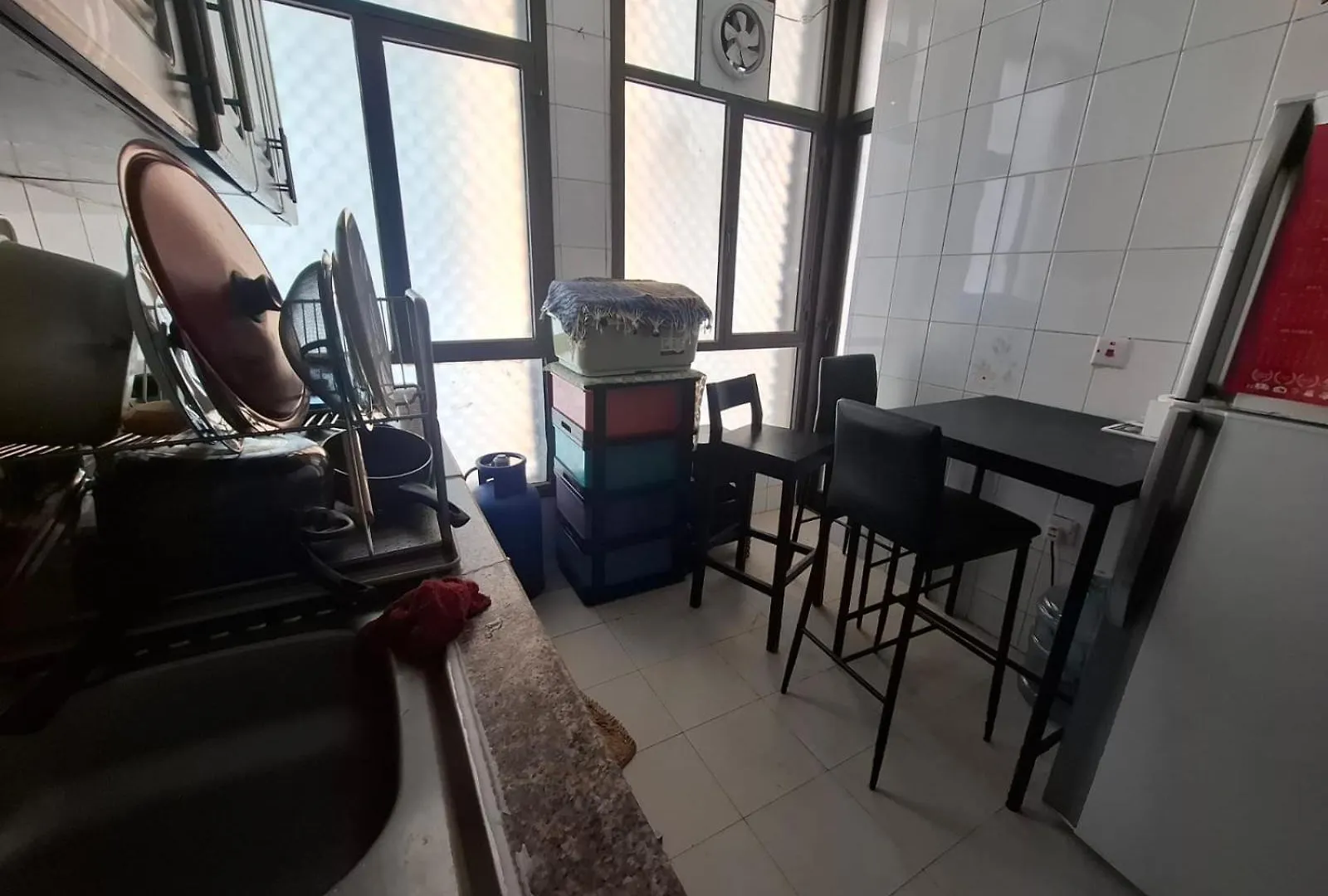 Affordable Room With 2 Beds Shared Toilet Αμπού Ντάμπι Ηνωμένα Αραβικά Εμιράτα